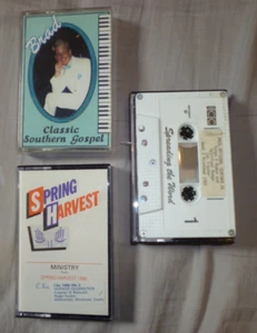 3 CHRISTIAN tapes BRAD-SOUTHERN GOSPEL, SPRING HARVEST 86, & IAN TRAYNOR 1988 - Picture 1 of 3