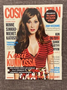 2015 JUNE FINLAND COSMOPOLITAN MAGAZINE - ZOOEY DESCHANEL COVER - FASHION - Bild 1 von 1