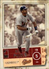 2005 Fleer Authentix Baseball Card Pick