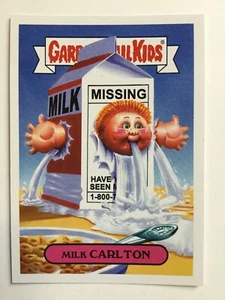 Garbage Pail Kids Topps 2018 Sticker We Hate The ‘80s History Milk Carton 7a - Picture 1 of 2