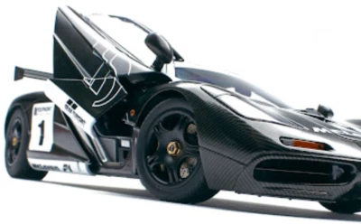 1 18 F1 Race Car w/BMW V12 Classic Custom Hot Rod Concept Built Metal Model 12 - Image 1 of 4