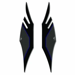 ADESIVI PEDANA MOTO 3D RESINATI COMPATIBILI CON KYMCO XCITING 400S 2019 - Foto 1 di 2
