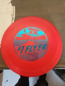 Vintage Lightning Rare #1 Flyer Maximum Distance Driver B-25 175g PDGA Red Blue - Picture 1 of 2