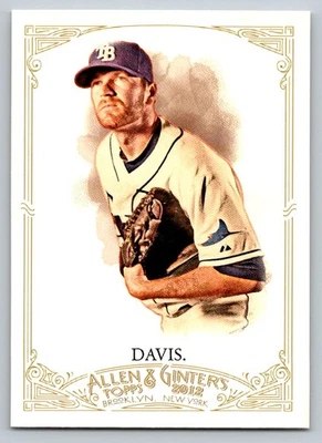 2012 Topps Allen & Ginter #259 Wade Davis Tampa Bay Rays - Image 1 of 2