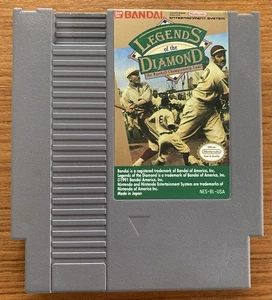 NES ~ LEGENDS OF THE DIAMOND ~ Baseball Nintendo NES-8L-USA Game Cart Only NTSC - Picture 1 of 12