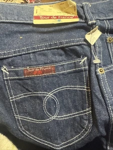 Vintage 1990s Men’s Tour De France Jeans-New/Tags-Size 34/Inseam 31 1/2 - Picture 1 of 1