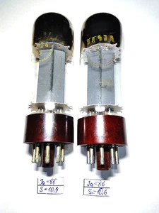 Tesla EL34 6CA7 USADO 2 piezas, par emparejado - Imagen 1 de 4