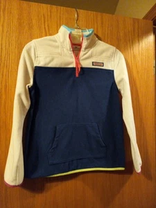 vineyard vines Unisex Kids Sweatshirt Long Sleeve Large 23 Long 17 Armpit. Sz 14 - Picture 1 of 7