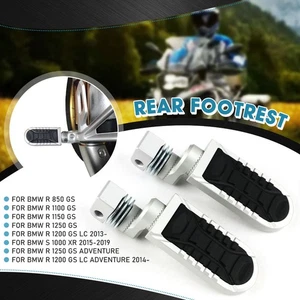 Verstellbar Hintere Fußstützen Pedale Für BMW R1200GS LC ADV R1250 GS ADV - Picture 1 of 9