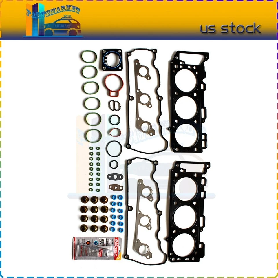 fits 2001-2010 Mercury Mountaineer 4.0L V6 FLEX SOHC Head Gasket set  12V VIN "E Foto 1 de 4