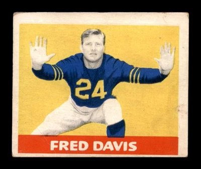 1948 Leaf #27 Fred Davis RC VG/VGEX X3289882 - Image 1 of 2