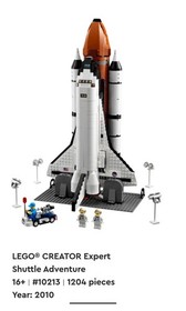 LEGO Creator Expert Shuttle Adventure Set 10213