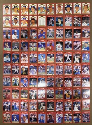 Lote 400 tarjetas de béisbol Donruss 1990. & 20 cartas rompecabezas estrellas patio. Sin duplicados. Foto 1 de 4
