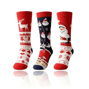 6 Stück Weihnachtsstrümpfe gestrickt Weihnachtsstrümpfe hängende Ornamente DIY Dekoration - Bild 1 von 11