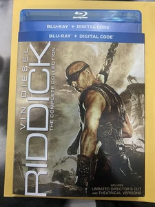 Riddick Trilogy Blu-ray & Schuber alle Auktionen ansehen & Versand sparen - Bild 1 von 4