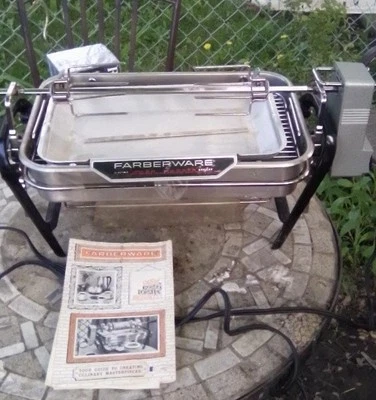 Farberware Asador Hogar Abierto Asador 450A Parrilla Shishkebab Interior Eléctrico Foto 1 de 3