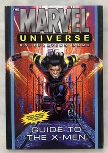 The Marvel Universe Roleplaying Game: Guide to the X-Men by Beazley (hardcover) - Picture 1 of 6