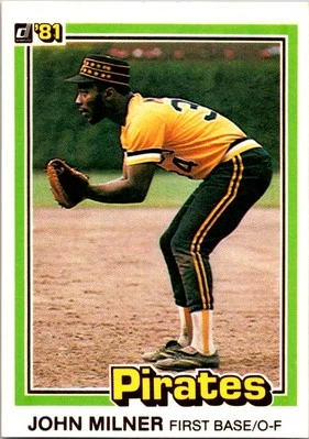 1981 Donruss #377 John Milner - Image 1 of 2