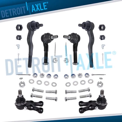 Front Inner Outer Tie Rods Ball Joints for 1992 - 2000 Mitsubishi Montero Sport - Image 1 of 4