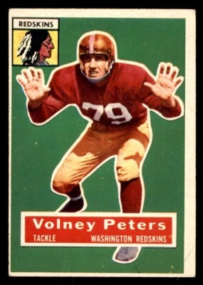 1956 Topps Football #73 Volney Peters VG/EX *d2 - Image 1 of 2