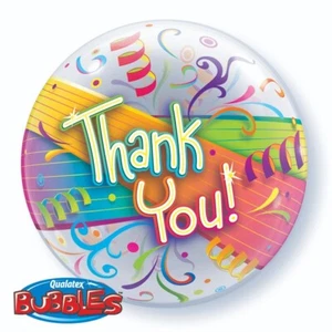 Danke 22 Zoll Luftpolsterballon Party Dekoration - Bild 1 von 2