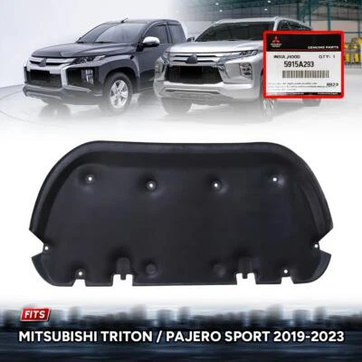 Capó aislante protector térmico NE Mitsubishi para Triton Pajero Sport 2019-23 Foto 1 de 4
