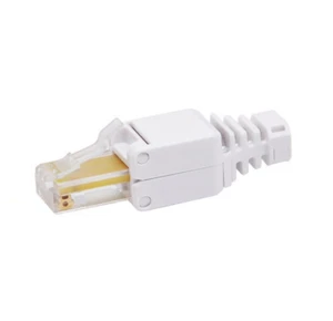3pcs Super class 5 pressure free crystal head clamp free network cable head - Picture 1 of 5