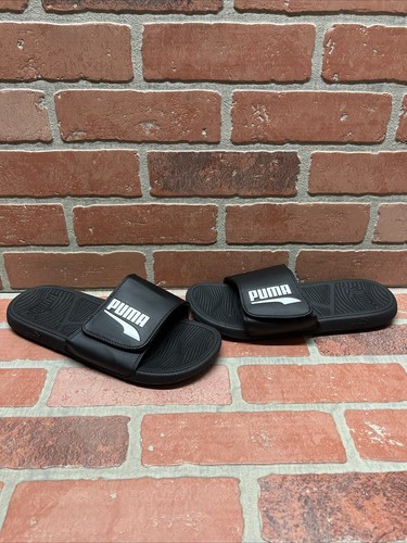 PUMA 'Cool Cat 2.0 FS' Sandali da uomo regolabili nero bianco taglia 9