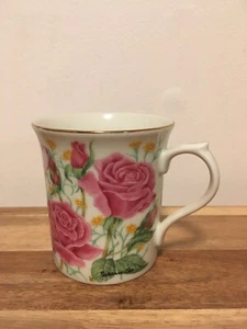 Lenox Blumenblütenbecher Sammlung Rose Kaffee Tee Suzanne Clee Vintage 95 - Bild 1 von 5