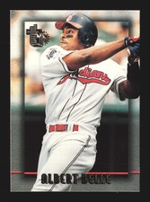 1995 Topps Embossed Baseball #125 Albert Belle    Cleveland Indians