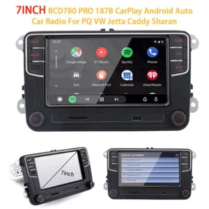 7" NONAME RCD330 RCD780 187B RCD360PRO Plus Android Auto Carplay Radio For VW - Picture 1 of 14