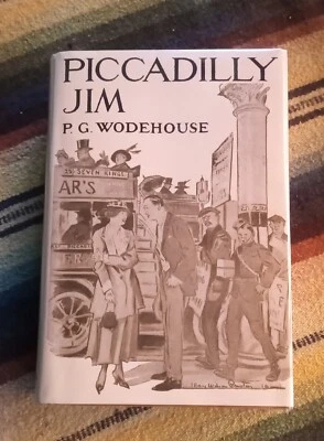 P. G. Wodehouse, PICCADILLY JIM, 1st US Edition 1917 Dodd Mead, Facsimile DJ - Image 1 of 4