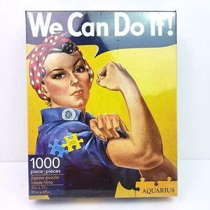 Smithsonian We Can Do It! Rosie The Riveter 1000 Piece 20in x 27in Jigsaw Puzzle - Picture 1 of 4