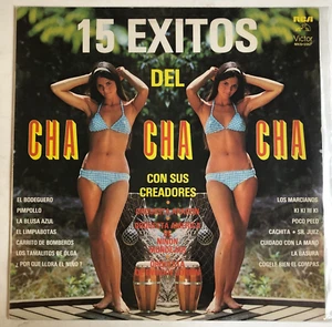 CHA CHA CHA 15 EXITOS DEL, FEAT. ORQUESTA ARAGON, 1983 MEXICAN LP, SEXY COVER - Picture 1 of 4