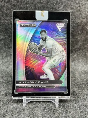 Anthony Davis 2020-21 panini Flux TITAN Encased #3 Silver Prizm - Image 1 of 2