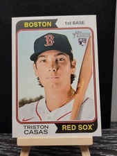 TRISTON CASAS 2023 TOPPS HERITAGE OVERSIZED BOX TOPPER #OB-TC ROOKIE RC /1000