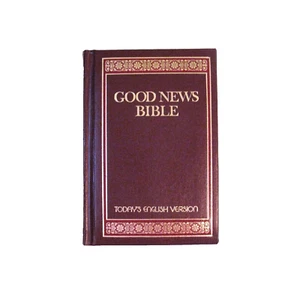Good News Bible, Today's English Version Publisher Nelson 362BG Burgundy HC 1976 - Imagen 1 de 16