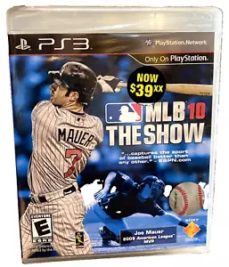 MLB 10 The Show PS3 Brand New Factory Sealed PlayStation 3 Baseball Video Game - Picture 1 of 5