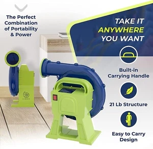 Bounce House Blower – Air Pump for Inflatable House or Castle, 1100 Watt (1.5 HP - Picture 1 of 6