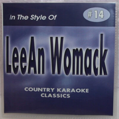COUNTRY KARAOKE CLASSICS 17 Tracks  CD+G LeeAn Womack #14 New In Vinyl w/Print - Image 1 of 2