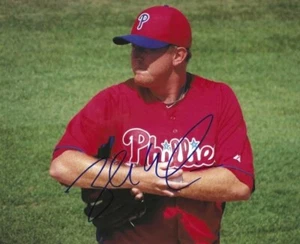 Autographed  8x10 ZACH MINER Philadelphia Phillies photo - COA  - Picture 1 of 1
