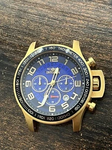Invicta Tritnite Men's Watch Night Glow 45mm Chronograph NO BAND Collectible - Picture 1 of 9