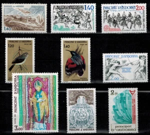 Timbre d' Andorre année compète 1981 N ** - Picture 1 of 1
