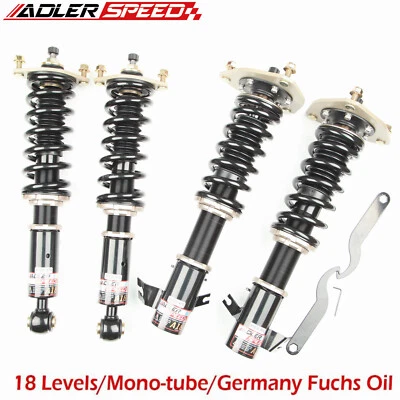 Coilovers For 97-01 Mitsubishi Mirage (CJ4A) 18 Level Adjustable Damping Struts  - Image 1 of 4