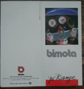 Bimota Faltprospekt Range 1996 z.B. Mantra / Tesi 1D E.F, SB6, SB7 und weitere - Picture 1 of 3