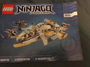 LEGO Instructions Only No Bricks Star Wars 70724 - Picture 1 of 1