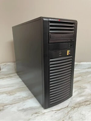 Supermicro Workstation PC - Intel i5 512GB SSD + 2TB 16GB Ram Quadro P620 W10Pro - Image 1 of 4