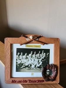 Frame Resin Vintage Russ Yesterday's Ballgame Baseball 8X10 Photo Me & My Team - Picture 1 of 9