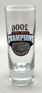 University Of Florida Gators 2006 NCAA Basketball Champions Tall Shot Glass - Picture 1 of 7