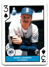 1990 US Playing Card Co. Major League All-Stars #3S Randy Johnson Mariners